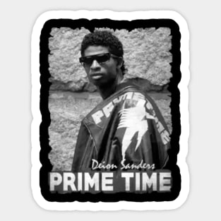 Deion Sander prime time Sticker